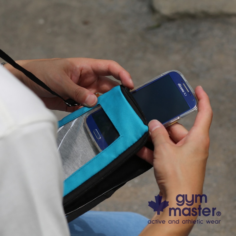 ジムマスター 2WAYスマホポーチ グレー G502395