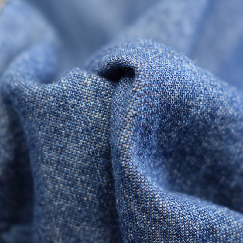 オーシャンアンドグラウンド ノーカラーフリルデニムジャケット 4646305