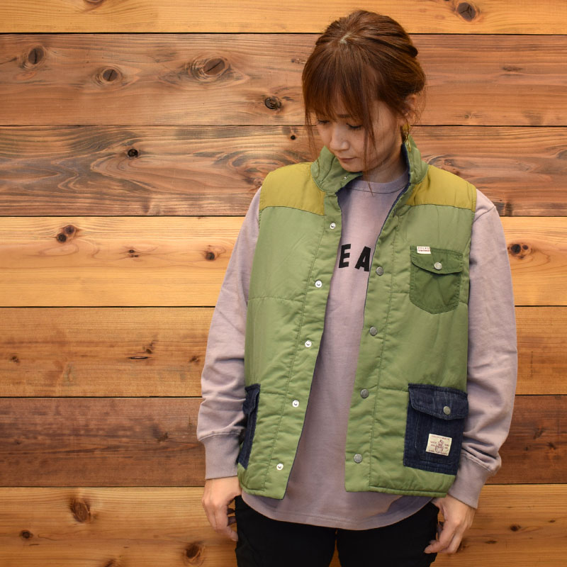 ライム ＬＩＭＥ レディース リバーシブル ナイロンベスト