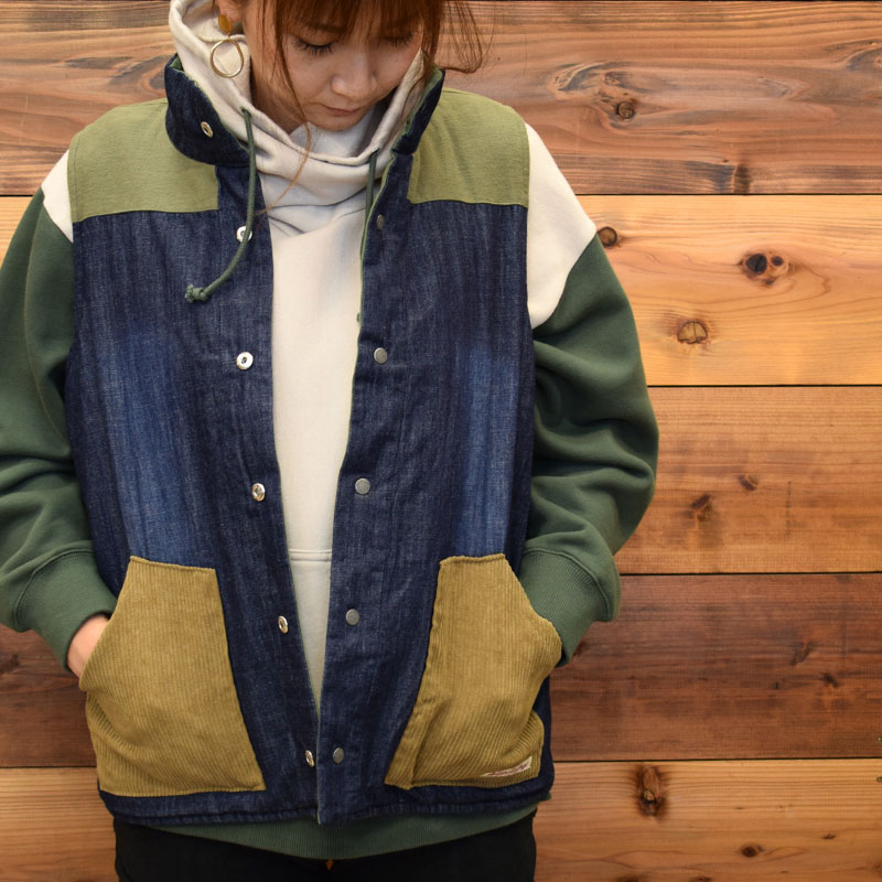 ライム ＬＩＭＥ レディース リバーシブル ナイロンベスト