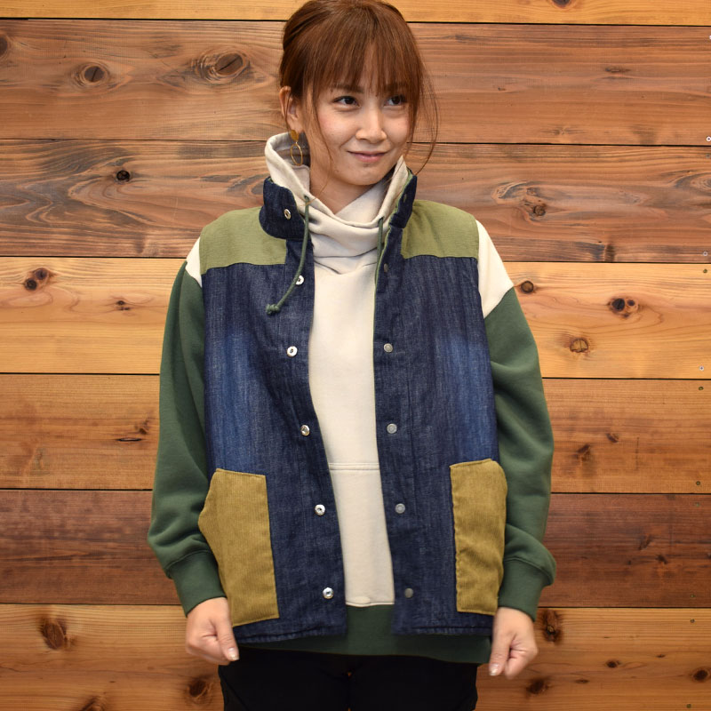 ライム ＬＩＭＥ レディース リバーシブル ナイロンベスト