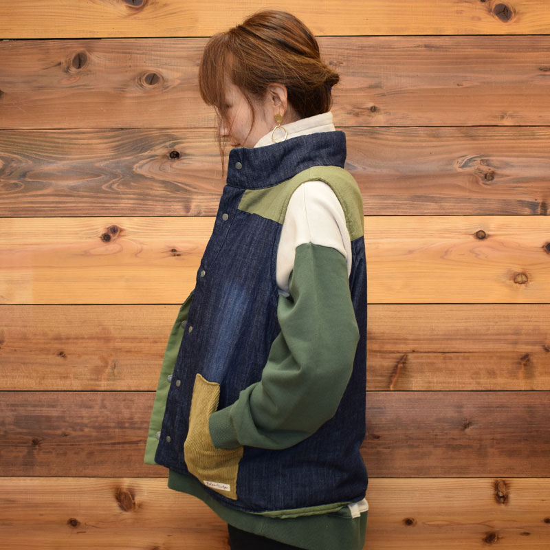 ライム ＬＩＭＥ レディース リバーシブル ナイロンベスト