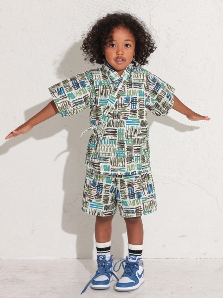 オーシャンアンドグラウンド ボーイズ甚平 4412601