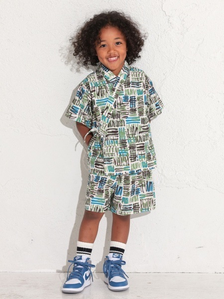 オーシャンアンドグラウンド ボーイズ甚平 4412601