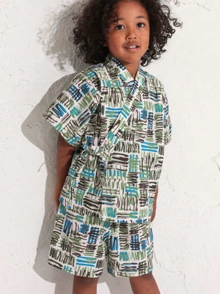 オーシャンアンドグラウンド ボーイズ甚平 4412601