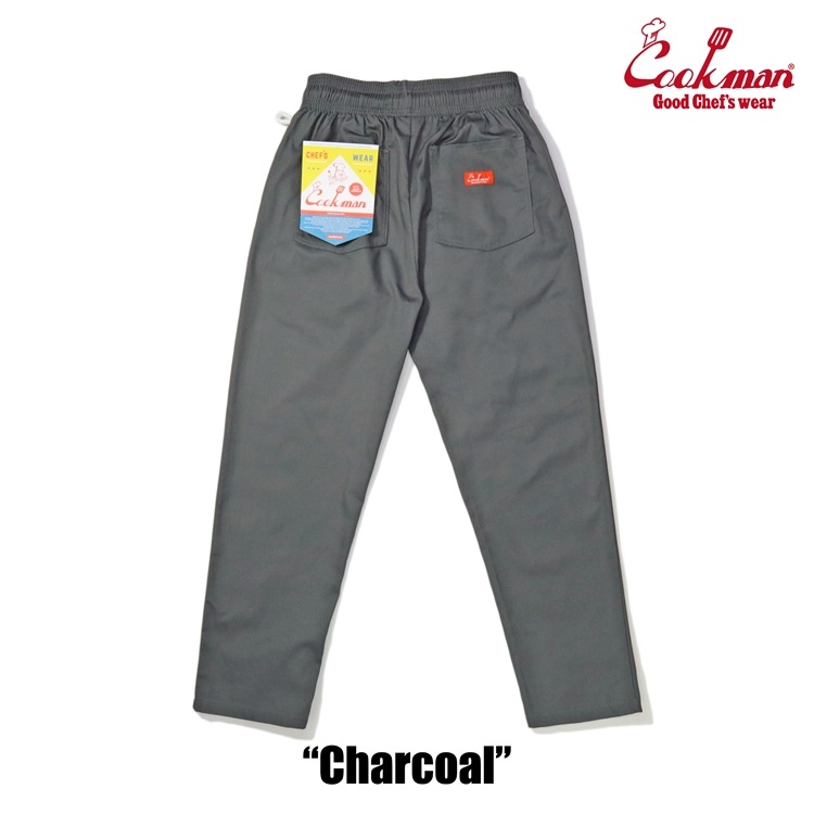 クックマン COOKMAN シェフパンツ チャコール 33859