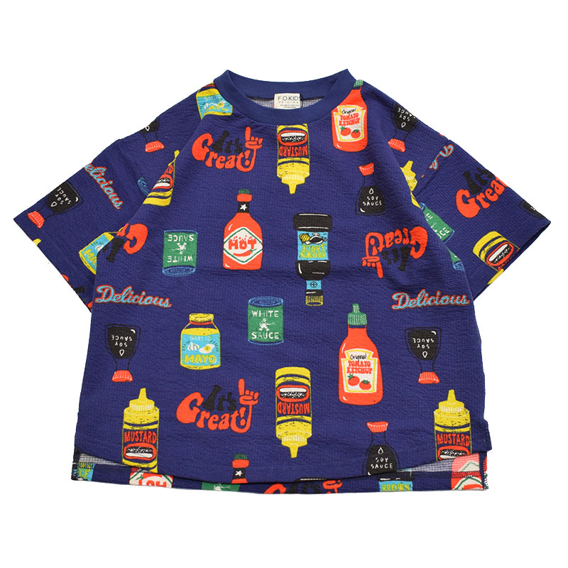 エフオーキッズ F.O.KIDS SAUCE！Tシャツ 207235