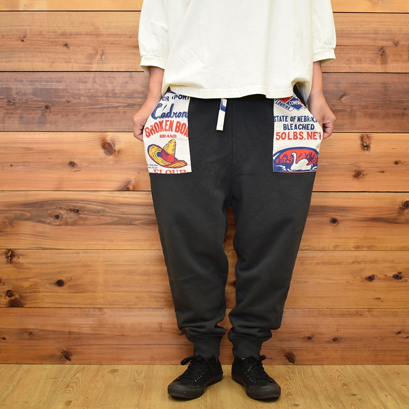 ライム ＬＩＭＥ レディース サルエルスウェットパンツ