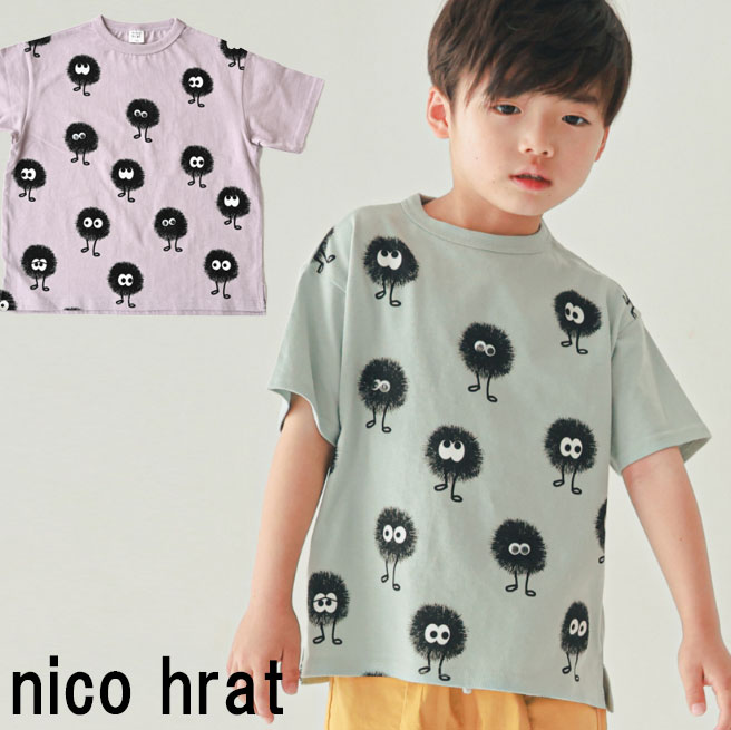 ニコフラート nicohrat キョロキョロモンスターTシャツ 260105