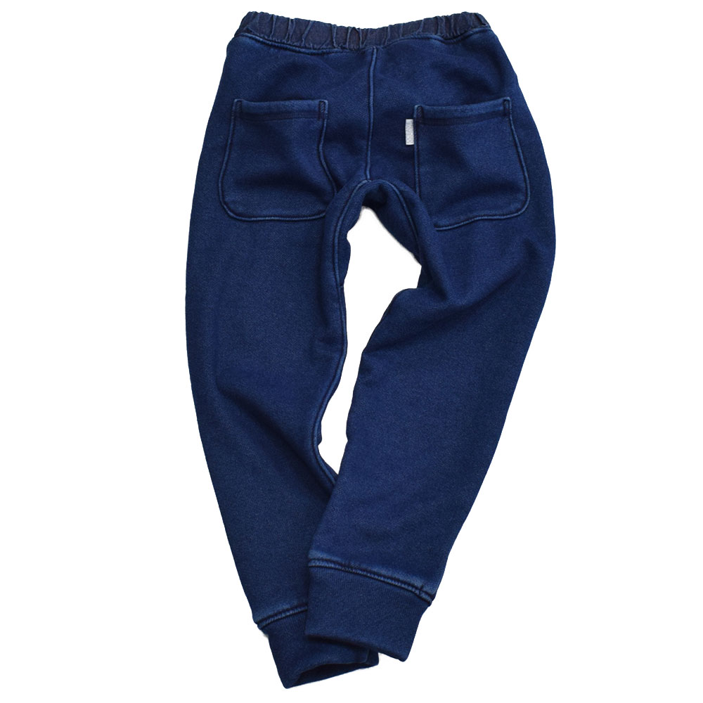 オーシャンアンドグラウンド アンクルリブインディゴシャギーボアパンツ ＷＡ