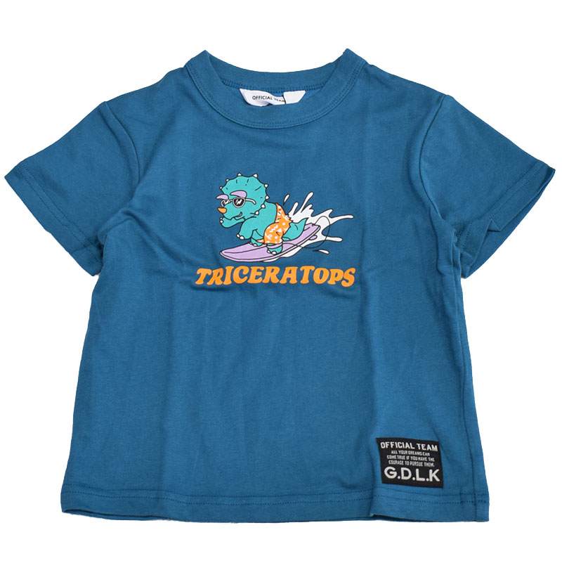 オフィシャルチーム ダイナソーロゴ メッシュコットンTシャツ 1123402