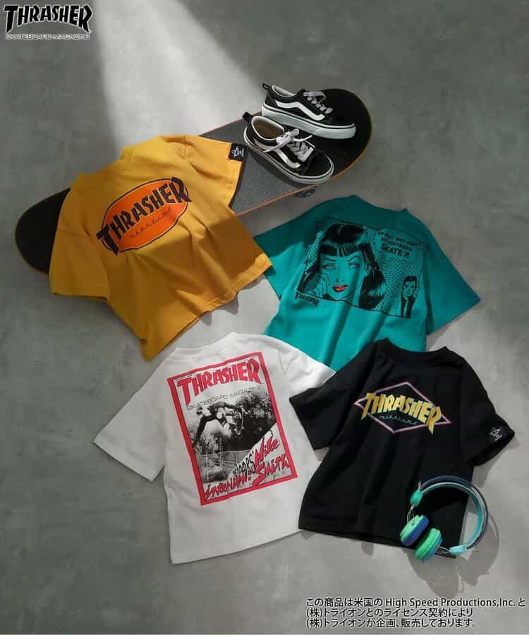 エフオーキッズ F.O.KIDS スラッシャー THRASHER 4柄Tシャツ 207295