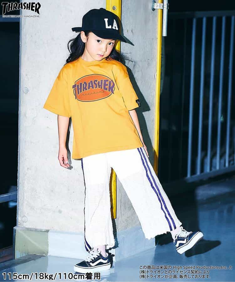 エフオーキッズ F.O.KIDS スラッシャー THRASHER 4柄Tシャツ 207295