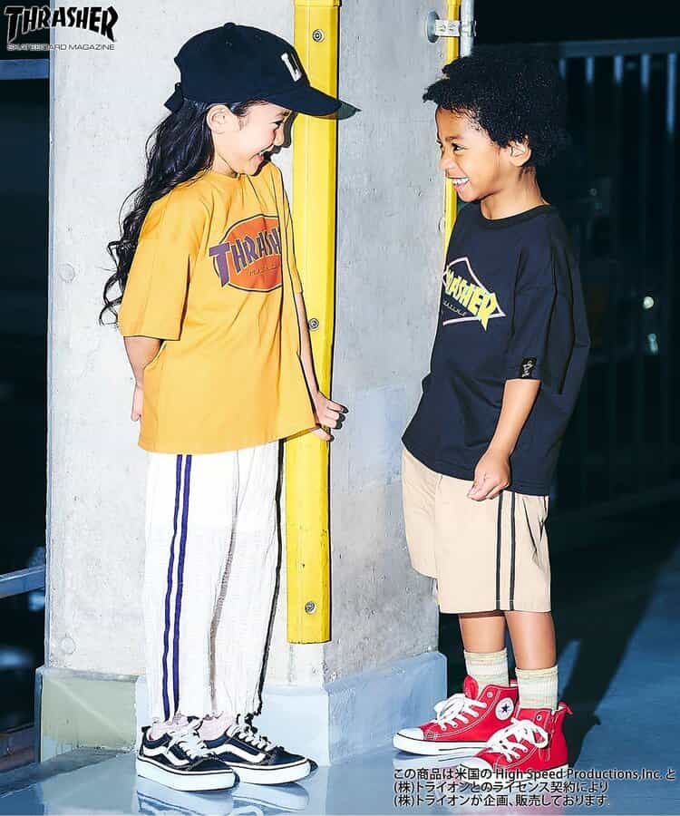エフオーキッズ F.O.KIDS スラッシャー THRASHER 4柄Tシャツ 207295