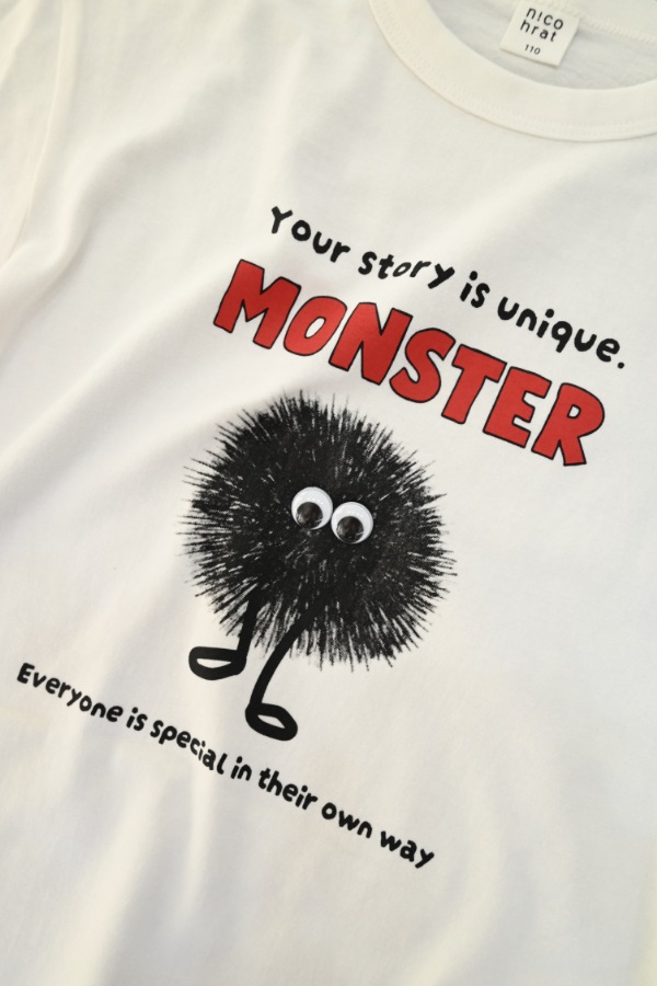 ニコフラート nicohrat キョロキョロ Tシャツ 260140