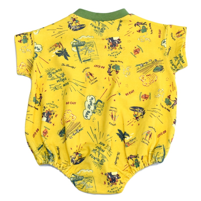 オーシャンアンドグラウンド サマーホリデー半袖ボディーシャツ 1310202