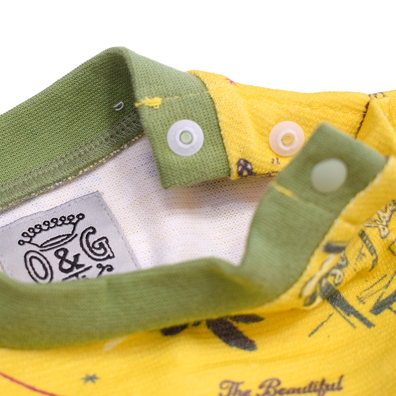 オーシャンアンドグラウンド サマーホリデー半袖ボディーシャツ 1310202