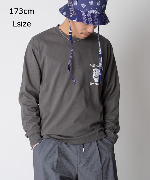 ジムマスター 7.2oz bemyself ロングTシャツ 221752