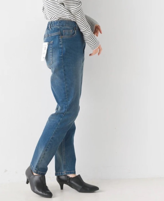 OMNES オムネス 製品洗い365ツイルテーパードパンツ