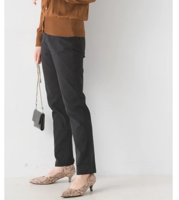 OMNES オムネス 製品洗い365ツイルテーパードパンツ