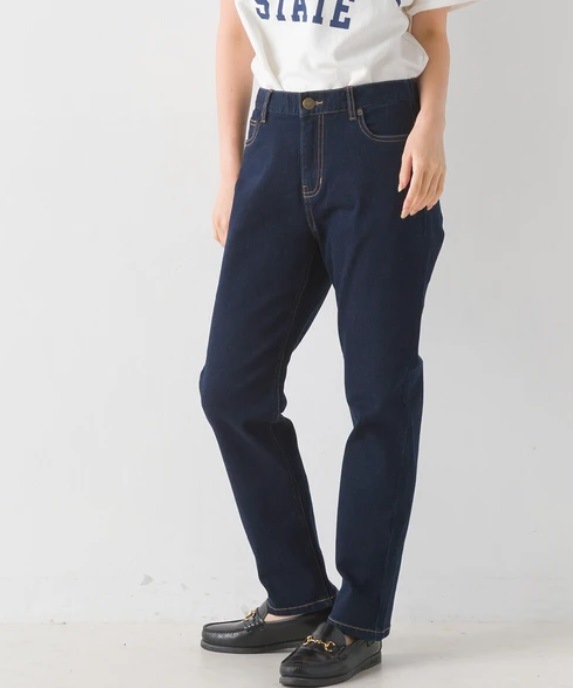 OMNES オムネス 製品洗い365ツイルテーパードパンツ