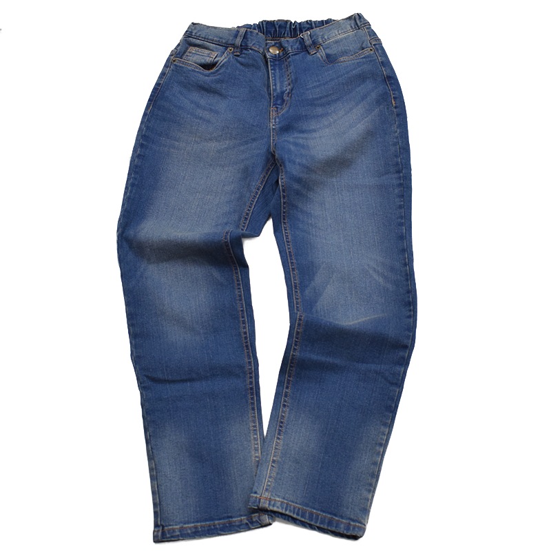 OMNES オムネス 製品洗い365ツイルテーパードパンツ