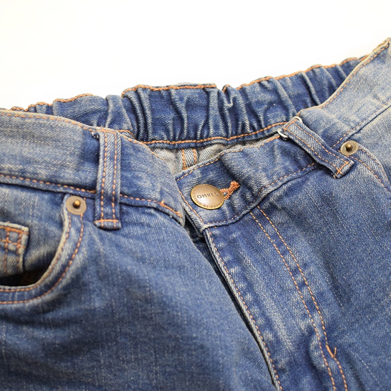 OMNES オムネス 製品洗い365ツイルテーパードパンツ