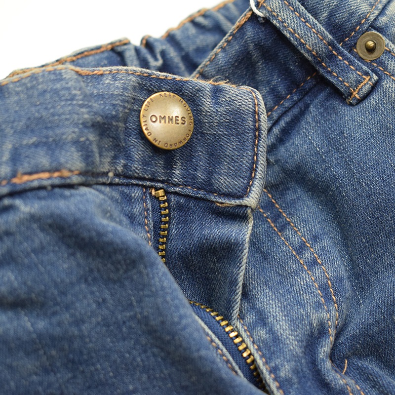 OMNES オムネス 製品洗い365ツイルテーパードパンツ