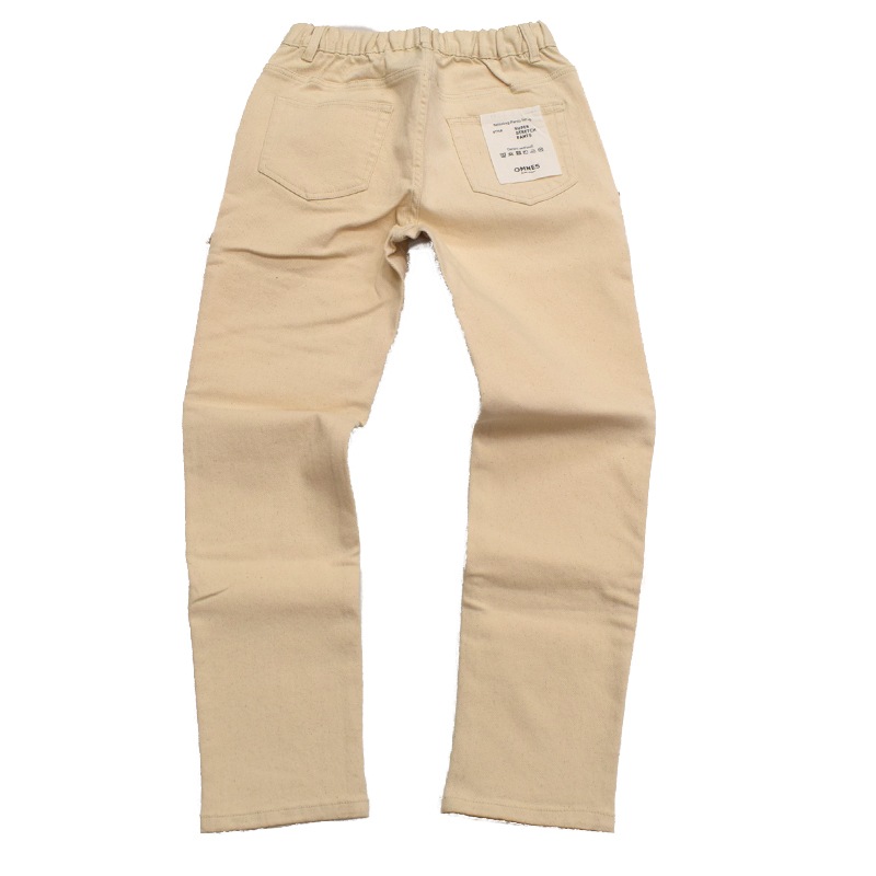 OMNES オムネス 製品洗い365ツイルテーパードパンツ