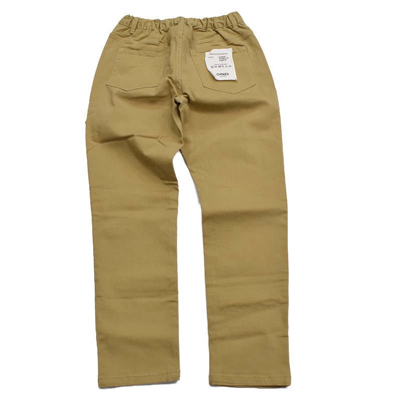 OMNES オムネス 製品洗い365ツイルテーパードパンツ