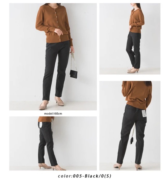 OMNES オムネス 製品洗い365ツイルテーパードパンツ