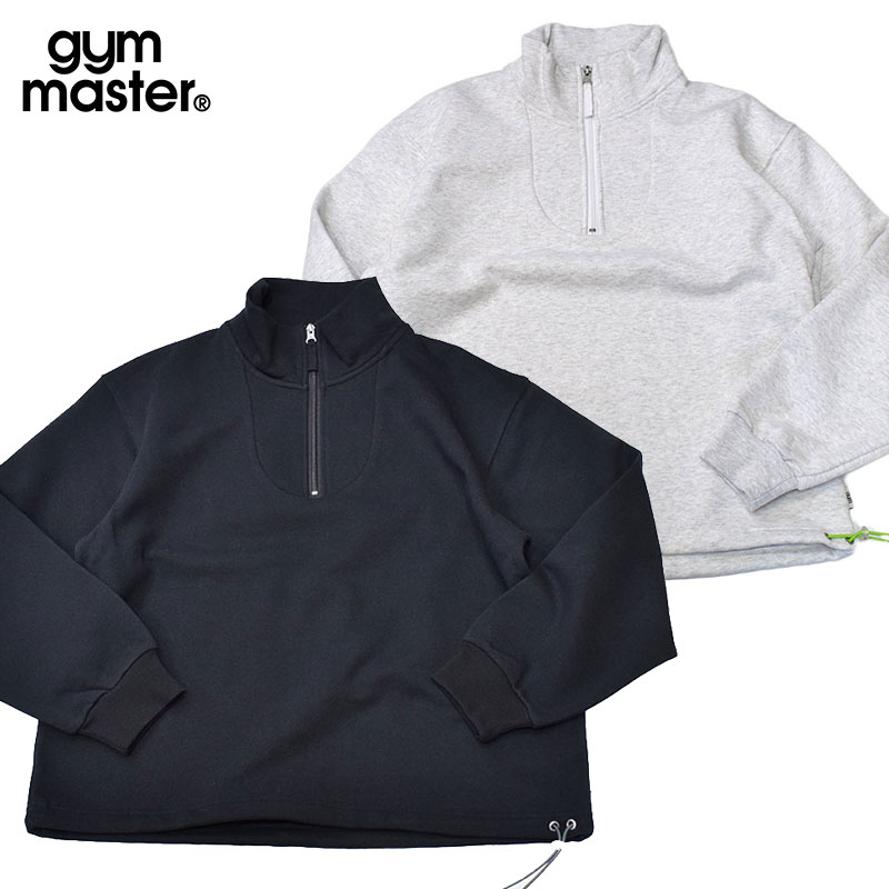 ジムマスター 12ozヘビー裏起毛スウェットハーフジップ 233727
