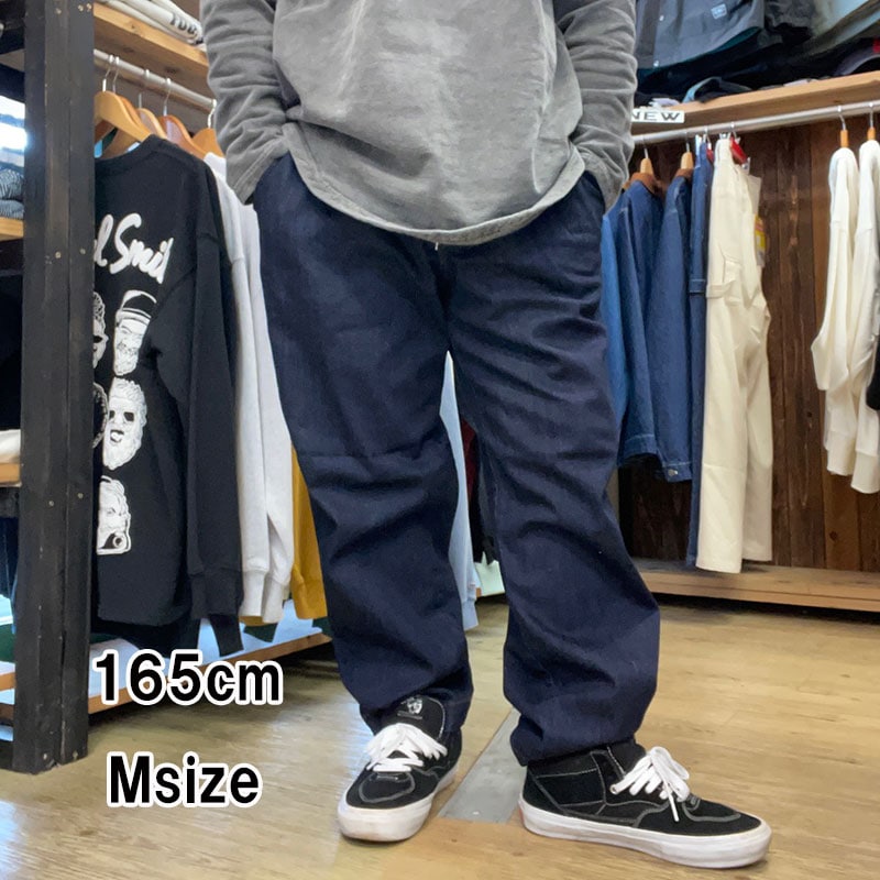 ジムマスター GYMMASTER 10ozストレッチデニム カツラギツータックパンツ チャコール 621747