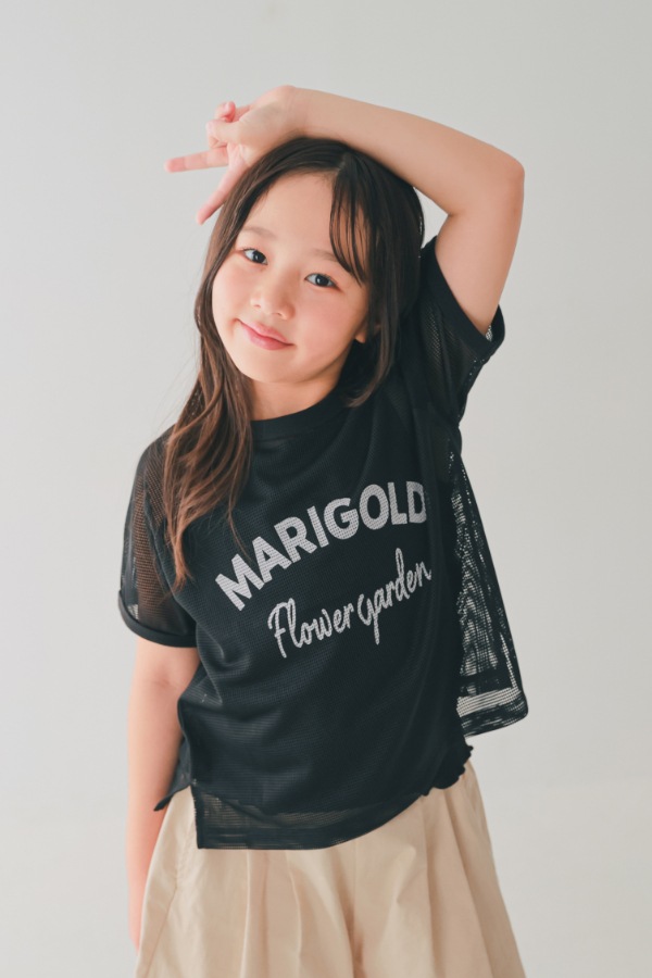 NHT エヌエイチティー MARIGOLDメッシュ Tシャツ 560139