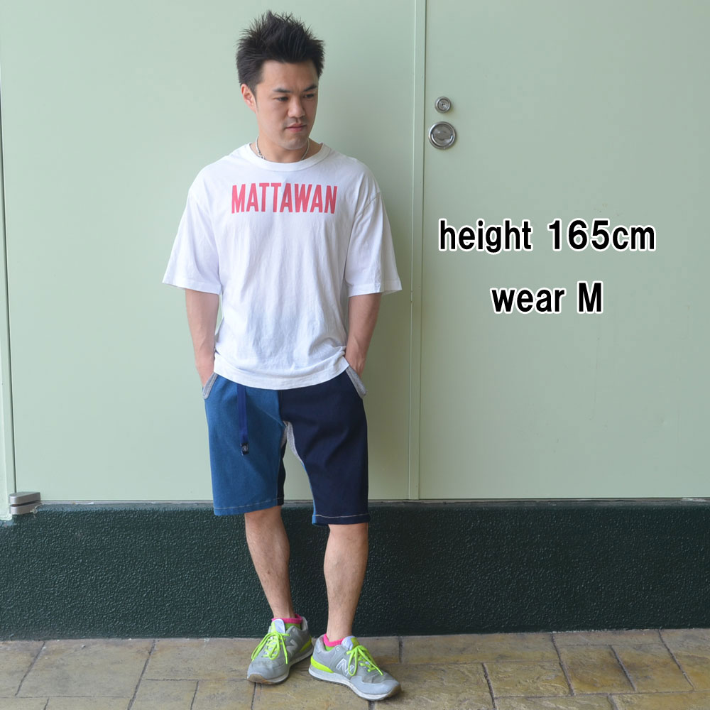 ジムマスター ストレッチデニムショートパンツ 中濃色クレイジー 91