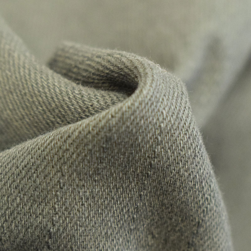 ジムマスター GYMMASTER 10ozストレッチデニム カツラギシャツジャケット チャコール G221718