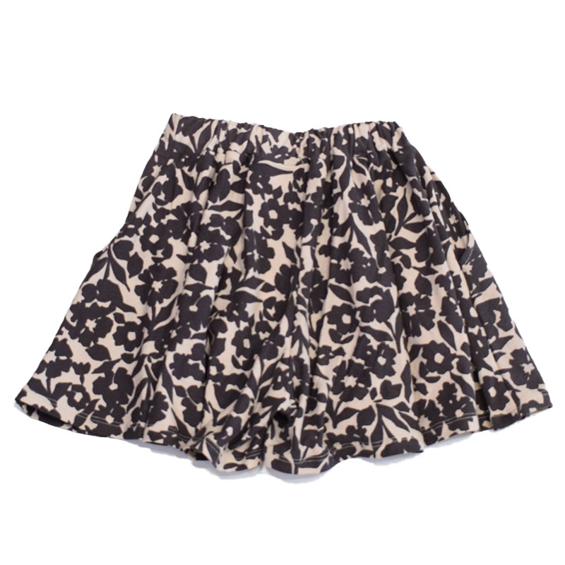 オーシャンアンドグラウンド カットソーフラワーショーツ BK 1317303