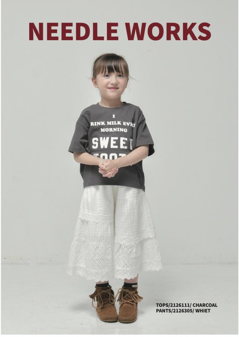 ニードルワークス NEEDLE WORKS SWEET TOOTH 変形Tシャツ 2126111