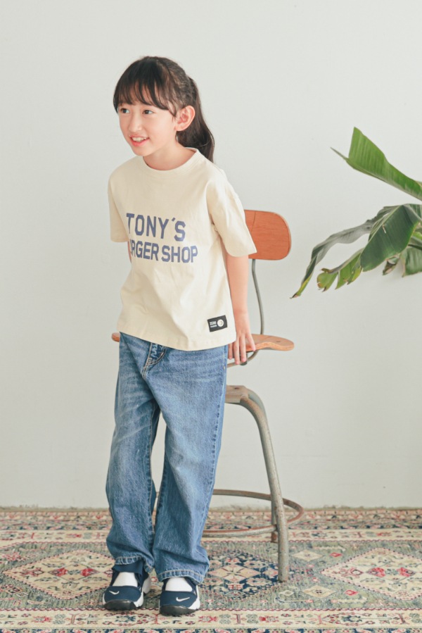 ゼロスタンダード ZEROSTANDARD TONY'S BURGER SHOP 半袖Tシャツ 160139