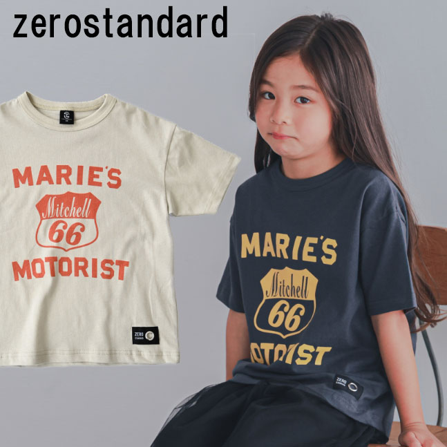 ゼロスタンダード ZEROSTANDARD MARIE’S 半袖Tシャツ 160101