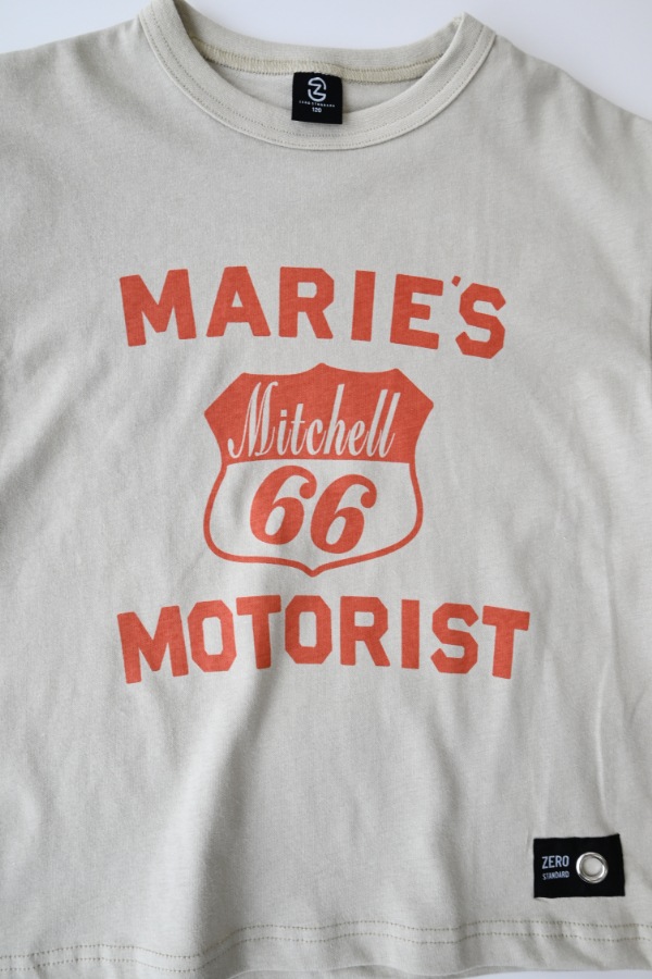 ゼロスタンダード ZEROSTANDARD MARIE’S 半袖Tシャツ 160101