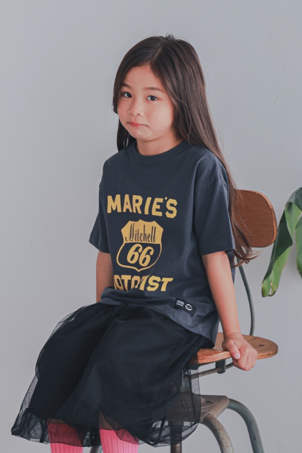 ゼロスタンダード ZEROSTANDARD MARIE’S 半袖Tシャツ 160101