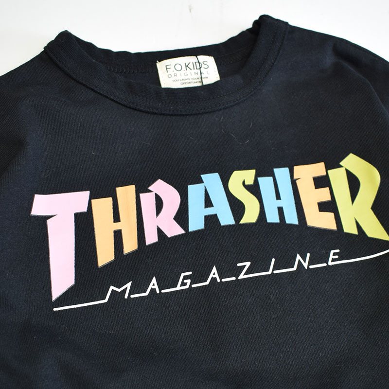 エフオーキッズ FOKIDS スラッシャー THRASHER ロングTシャツ 406174