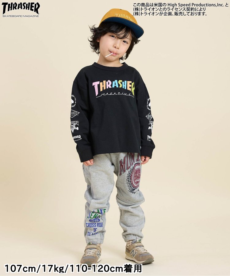 エフオーキッズ FOKIDS スラッシャー THRASHER ロングTシャツ 406174