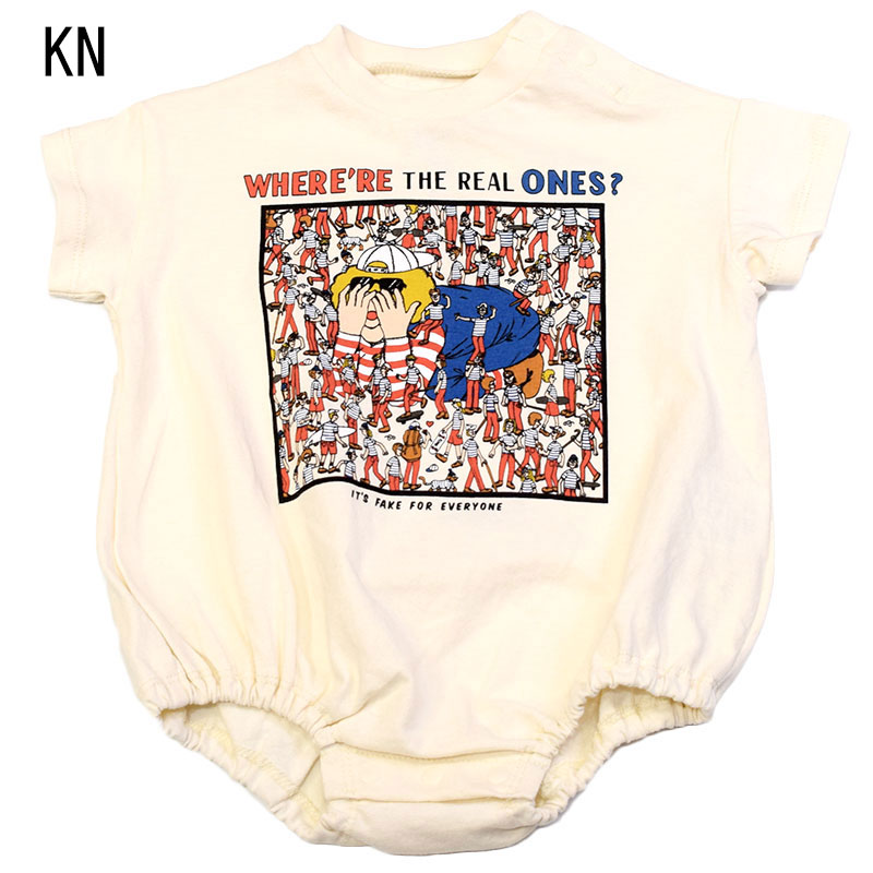 オーシャンアンドグラウンド HIDE＆SEEK パロディ半袖 ボディシャツ 4410201