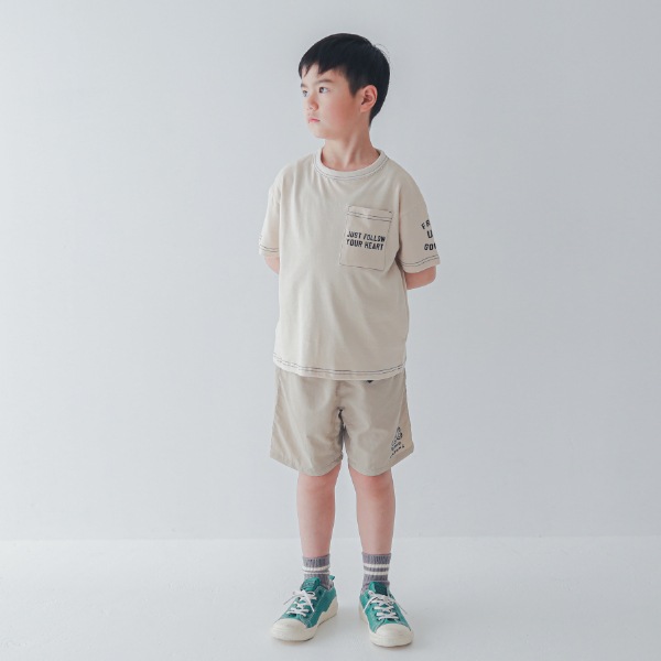 ジーンズベー セカンド JEANSB SECOND 配色ステッチTシャツ 850103