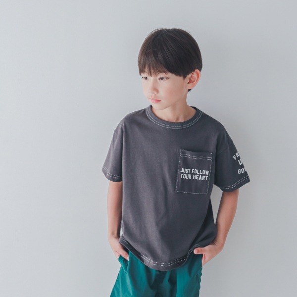 ジーンズベー セカンド JEANSB SECOND 配色ステッチTシャツ 850103