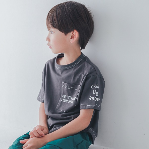 ジーンズベー セカンド JEANSB SECOND 配色ステッチTシャツ 850103