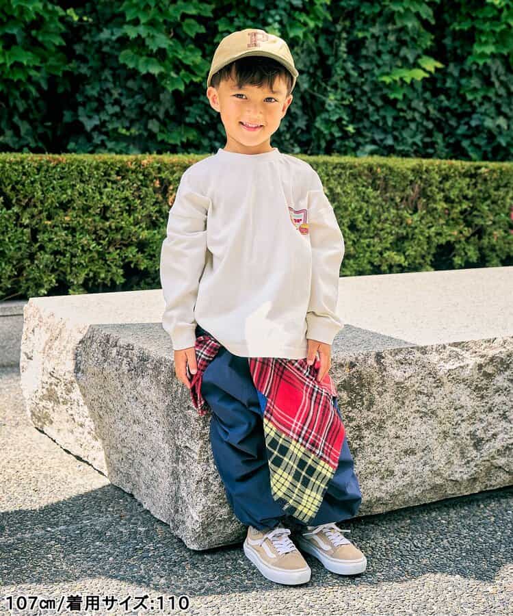 エフオーキッズ FOKIDS バックプリントロンT 406096