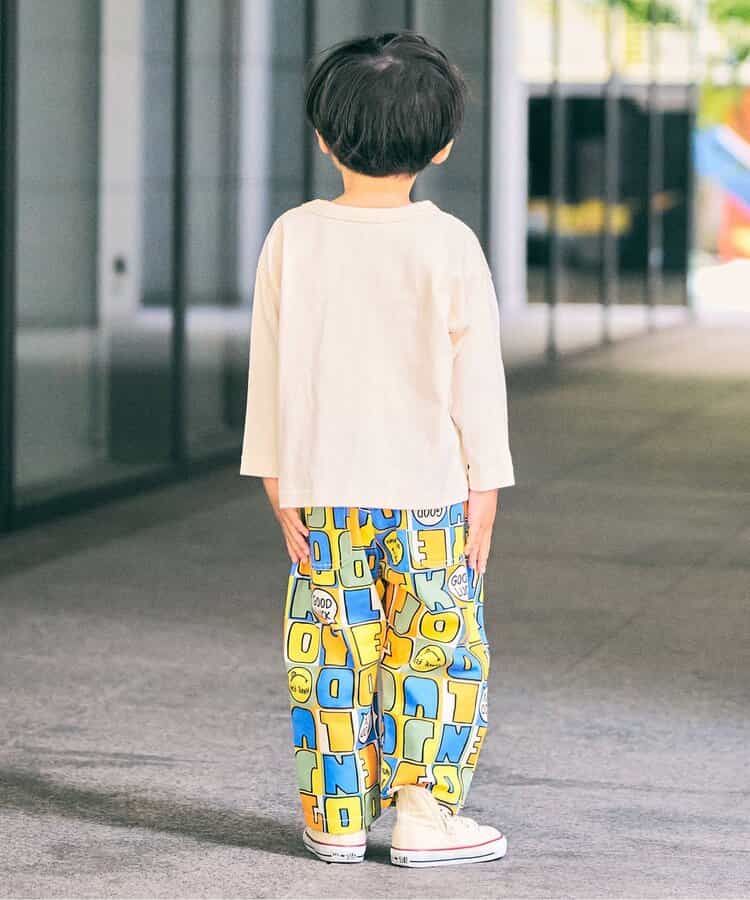エフオーキッズ FOKIDS ヴィンテージロゴ デニムポケットTシャツ 406036